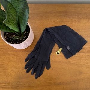 Vintage Long Sleeve Sheer Gloves